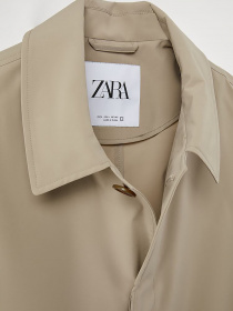 Пальто и плащи ZARA модель 65443 Фото