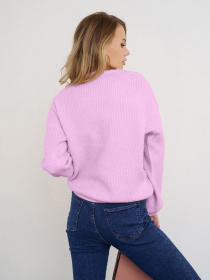 Свитры и кардиганы ISSA Plus модель WN20-324_lilac Фото