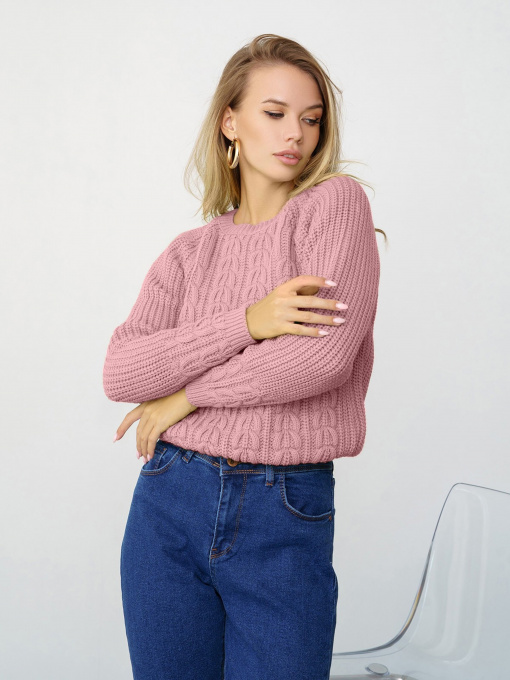 Свитры и кардиганы ISSA Plus модель WN20-334_darkpink Фото