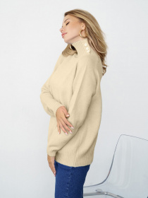 Свитры и кардиганы ISSA Plus модель WN20-345_beige Фото