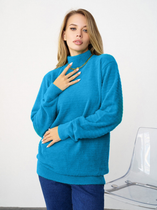 Свитры и кардиганы ISSA Plus модель WN20-347_blue Фото