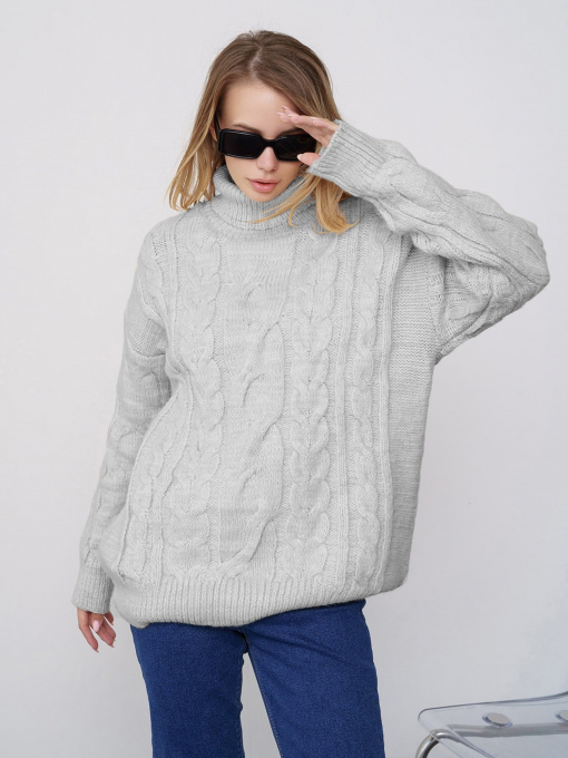 Свитры и кардиганы ISSA Plus модель WN20-348_grey Фото