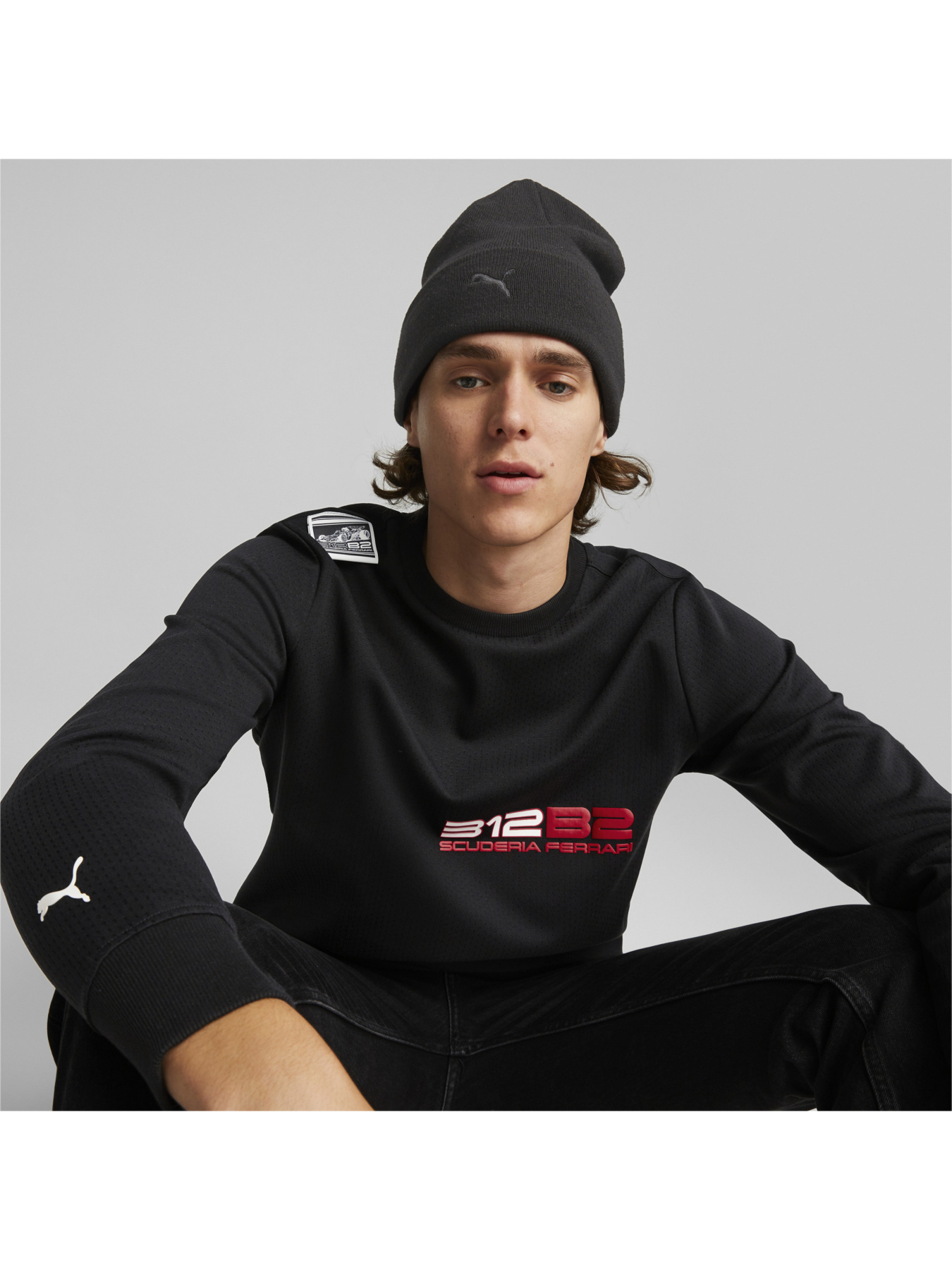 Шапки и кепки PUMA Ferrari SPTWR Classic Beanie модель 024007 Фото
