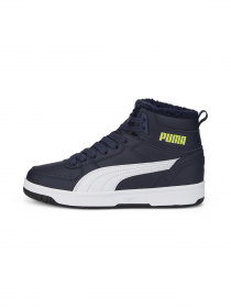Кеды PUMA Rebound Joy Fur Jr модель 375477 Фото