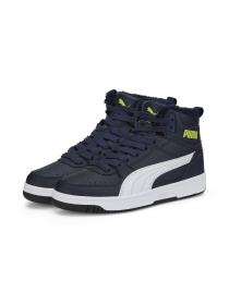 Кеды PUMA Rebound Joy Fur Jr модель 375477 Фото