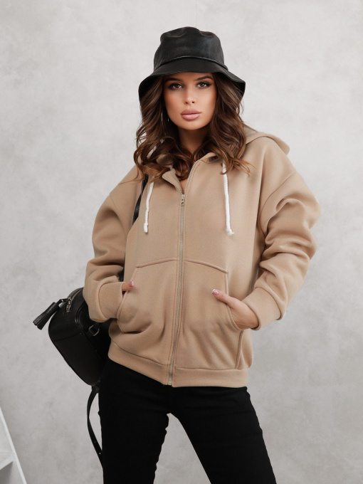 Худи и свитшоты ISSA Plus модель 12294_beige Фото