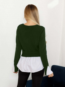 Светри та кардигани ISSA Plus модель WN20-215_khaki Фото