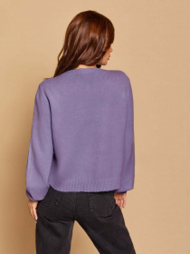 Свитры и кардиганы ISSA Plus модель WN20-170_lilac Фото