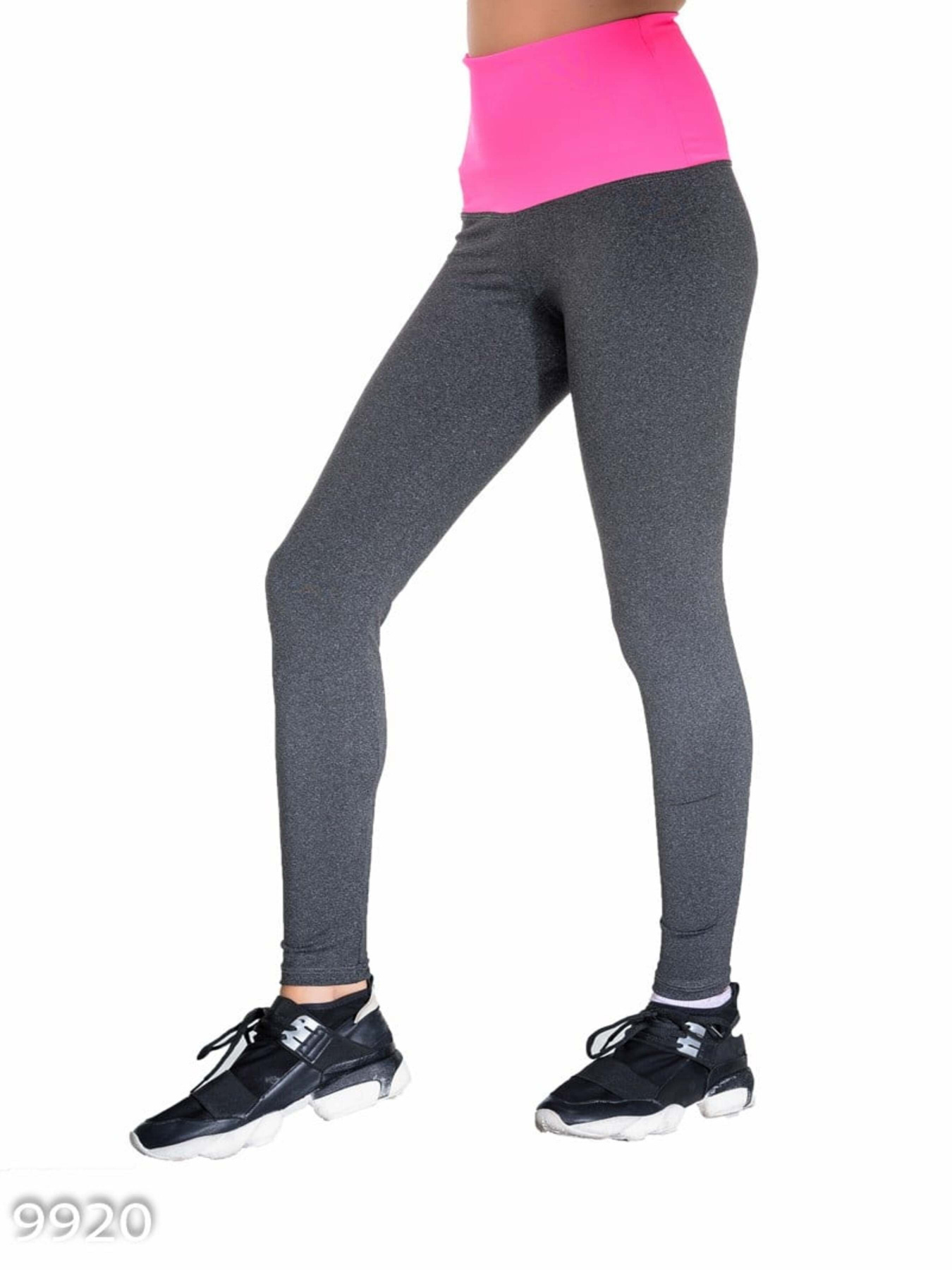 Штани ISSA Plus модель 9920_greypink Фото