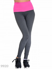 Штани ISSA Plus модель 9920_greypink Фото