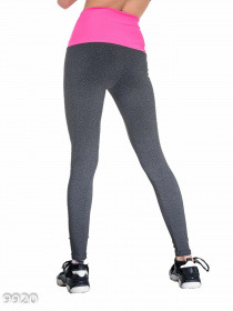Штани ISSA Plus модель 9920_greypink Фото