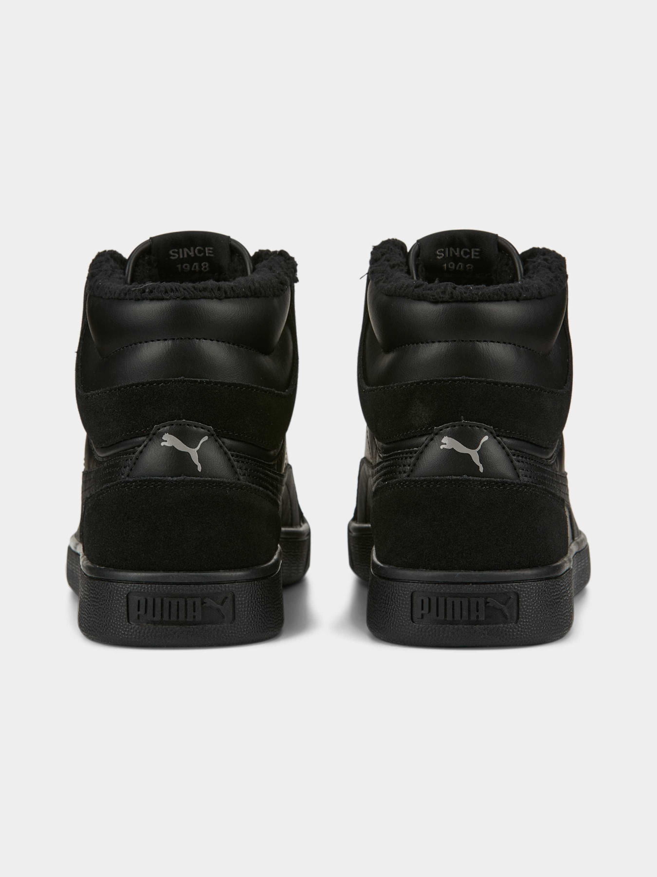 Кеди PUMA Shuffle Mid Fur модель 387609 Фото