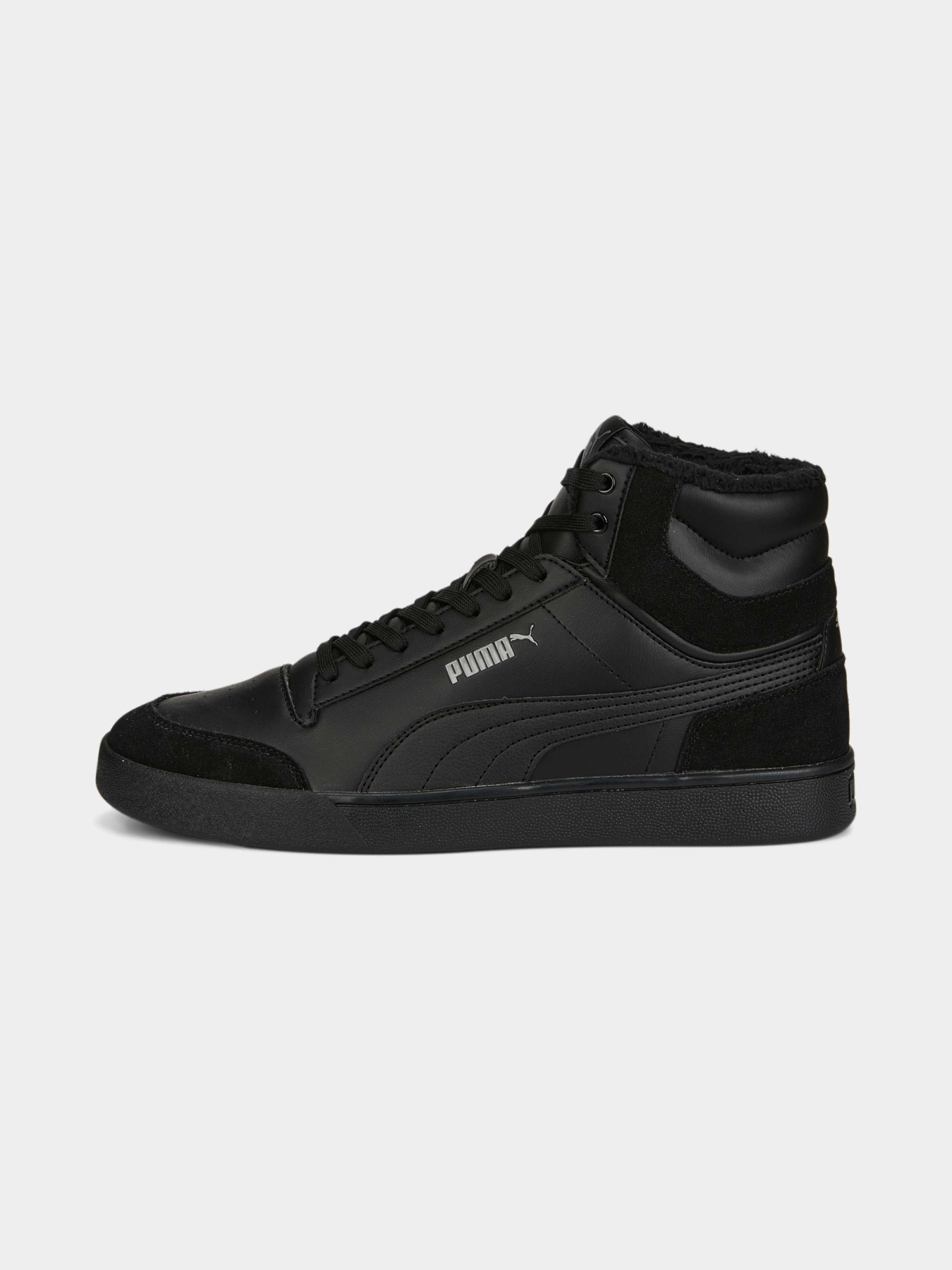 Кеди PUMA Shuffle Mid Fur модель 387609 Фото