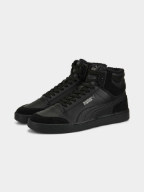 Кеди PUMA Shuffle Mid Fur модель 387609 Фото