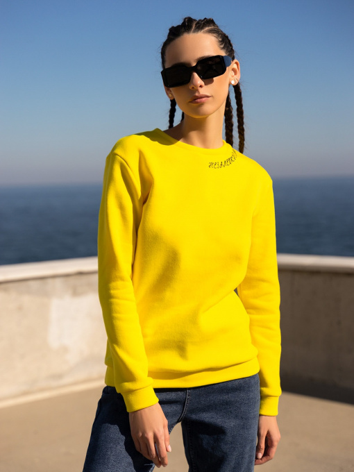 Худи и свитшоты ISSA Plus модель 13599_yellow Фото