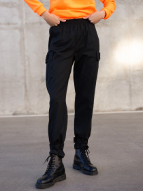 Брюки ISSA Plus модель 13590_black Фото