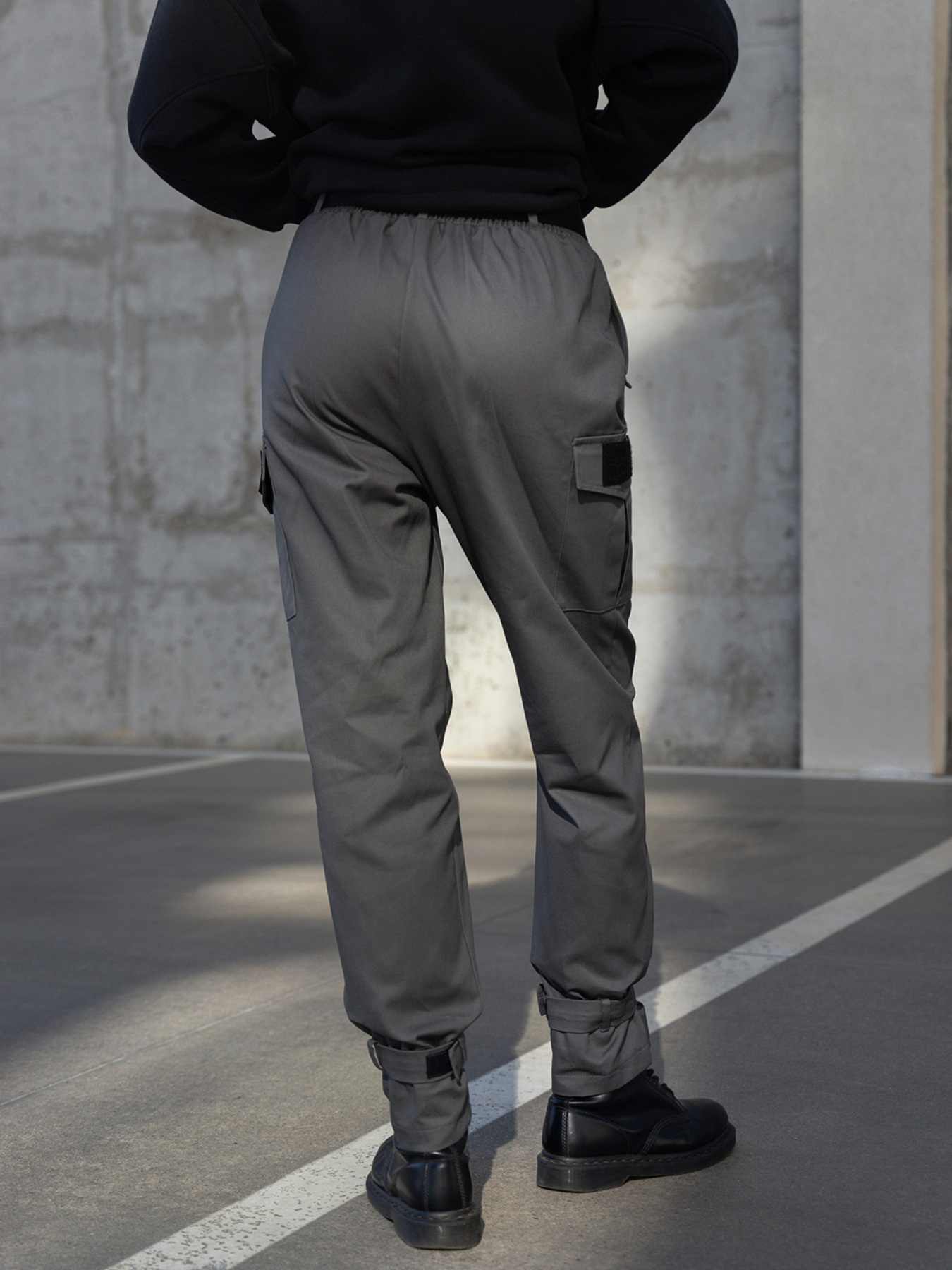 Брюки ISSA Plus модель 13596_grey Фото