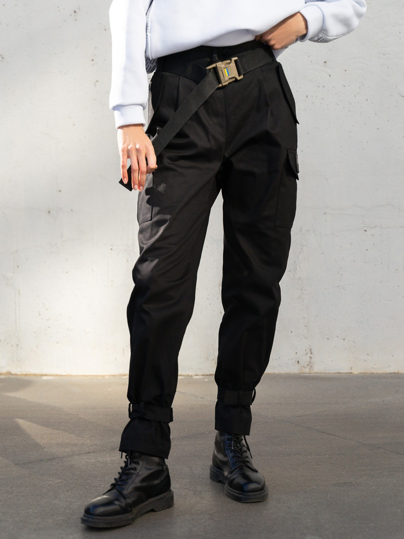 Брюки ISSA Plus модель 13596_black Фото
