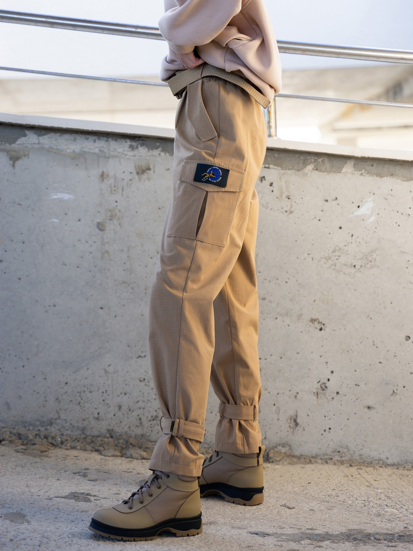 Брюки ISSA Plus модель 13598_beige Фото