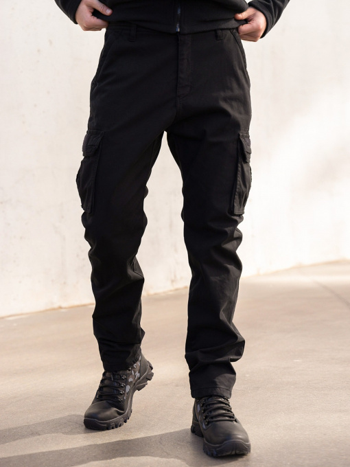 Штани ISSA Plus модель GN-477_black Фото