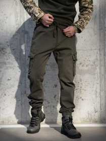 Штани ISSA Plus модель GN-478_khaki Фото