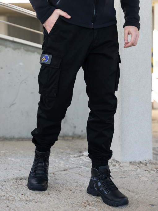 Штани ISSA Plus модель GN-482_black Фото