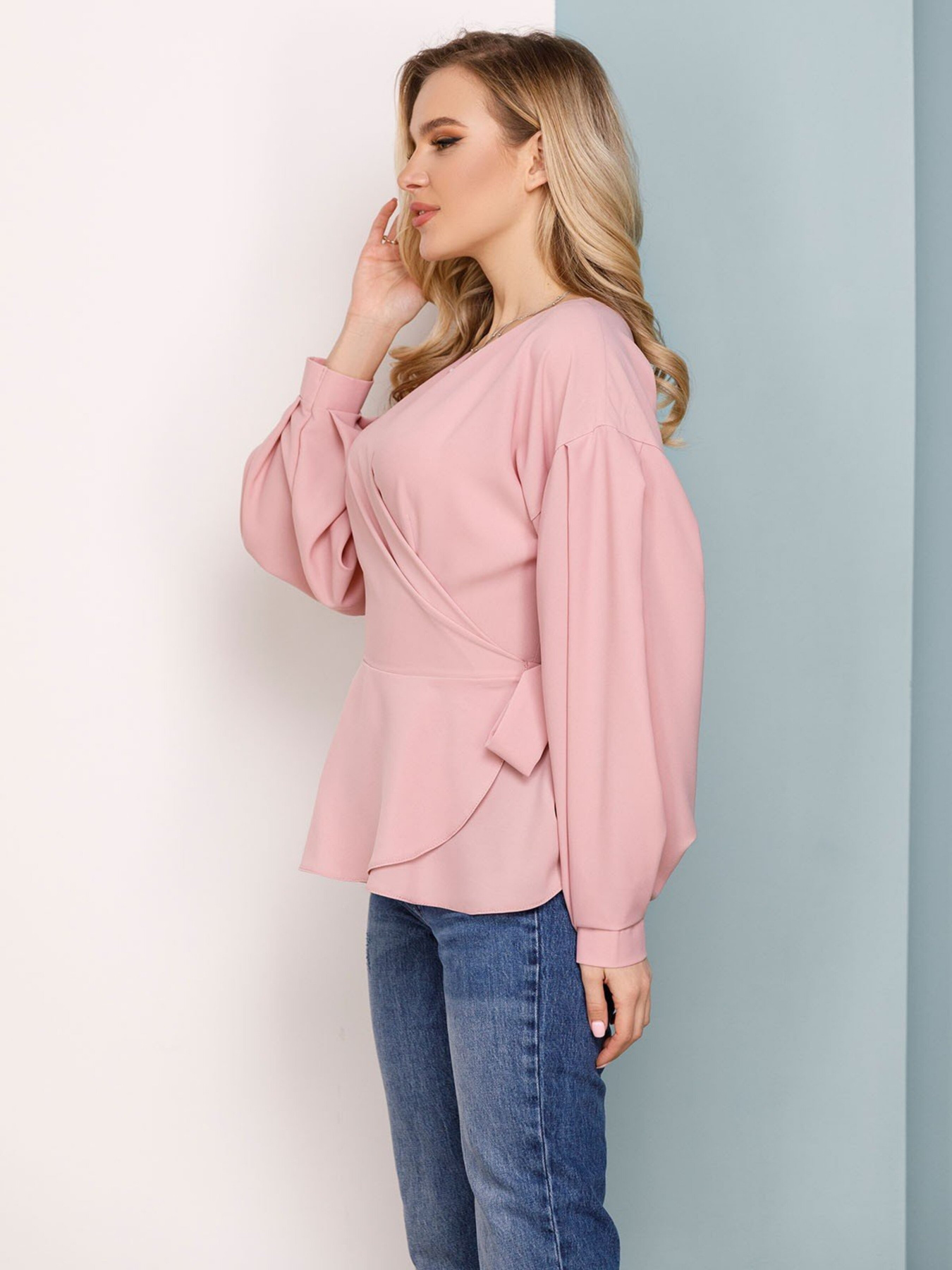 Сорочки ISSA Plus модель SA-160_pink Фото