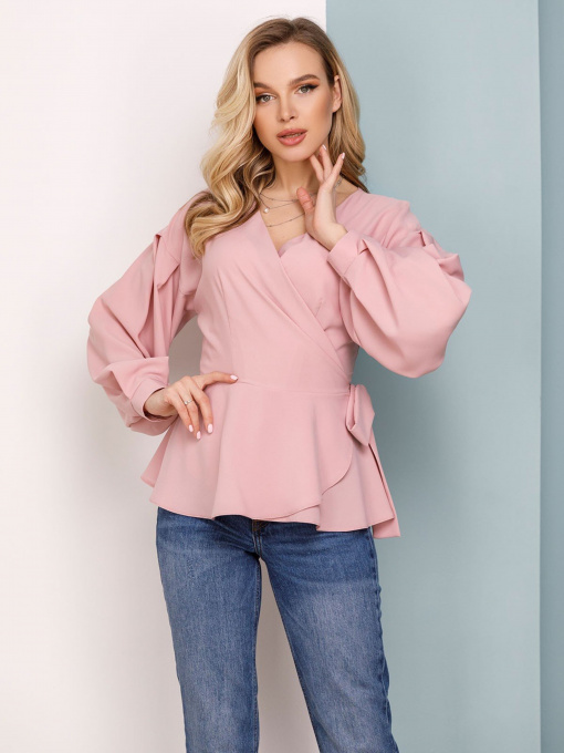Рубашки ISSA Plus модель SA-160_pink Фото