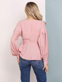 Сорочки ISSA Plus модель SA-160_pink Фото