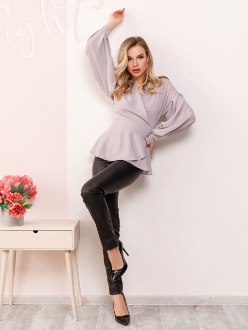 Рубашки ISSA Plus модель SA-160_grey Фото