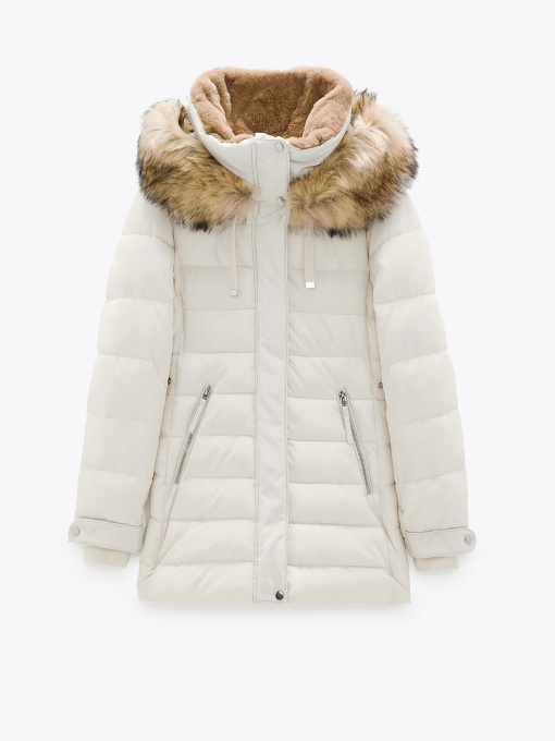 Куртки и дубленки ZARA модель 64976 Фото
