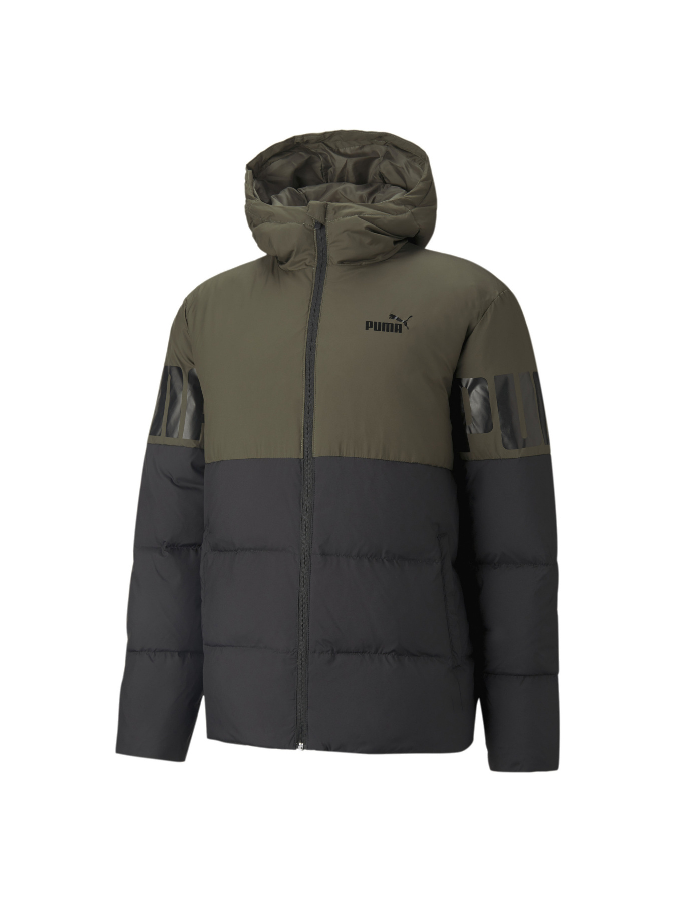 Куртки и дубленки PUMA Ess + Cb Down Jacket модель 587692 Фото