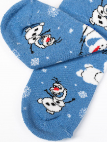 Шкарпетки та гольфи ISSA Plus модель NS-154_blue Фото