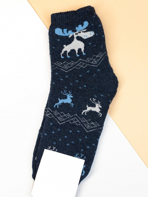 Носки и гольфы ISSA Plus модель NS-156_darkblue Фото