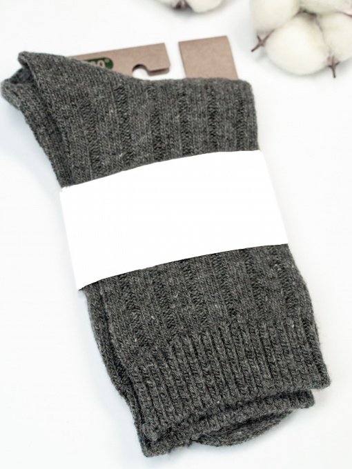 Шкарпетки та гольфи ISSA Plus модель NS-159_darkgray Фото