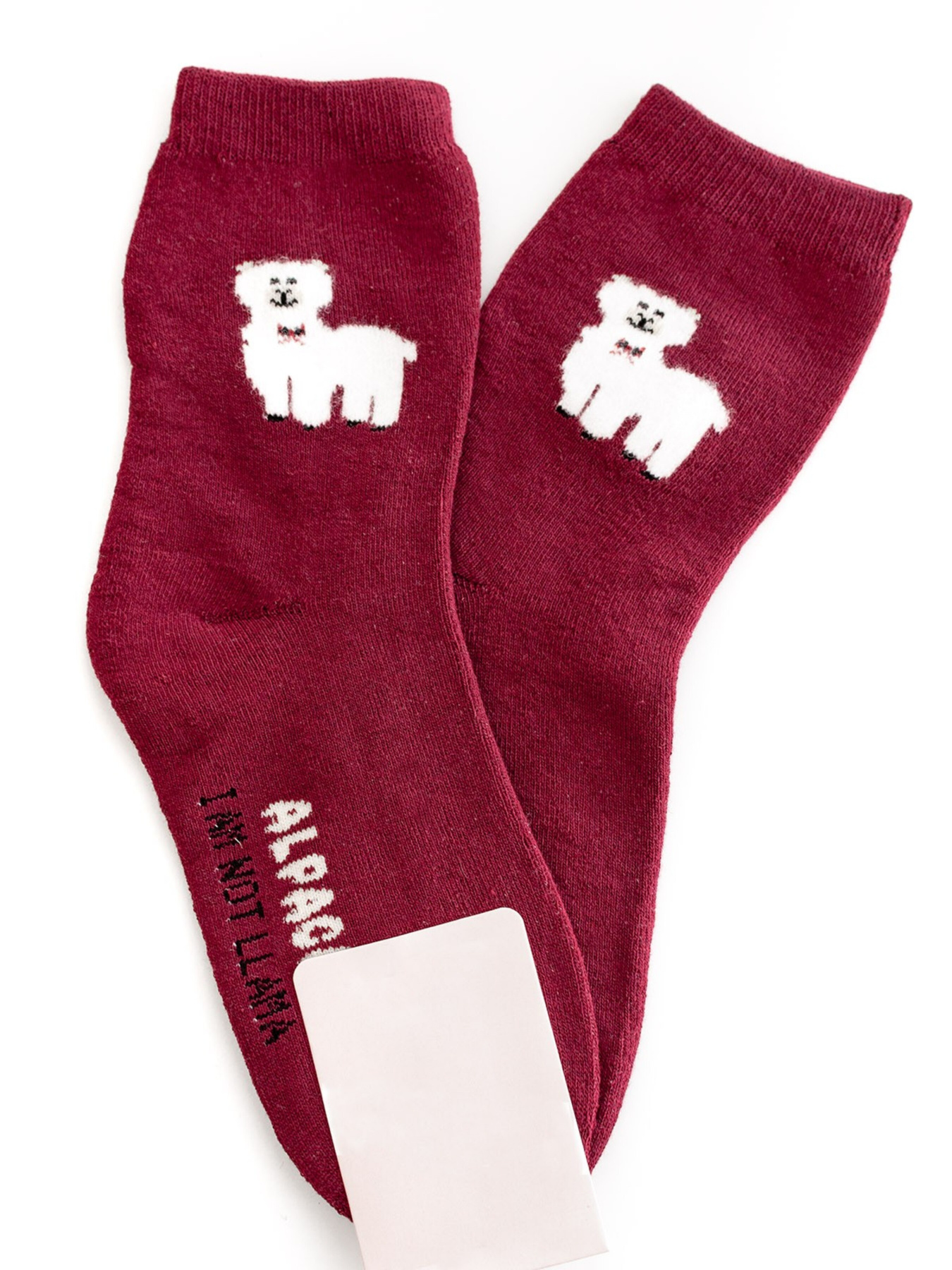 Шкарпетки та гольфи ISSA Plus модель NS-165_burgundy Фото