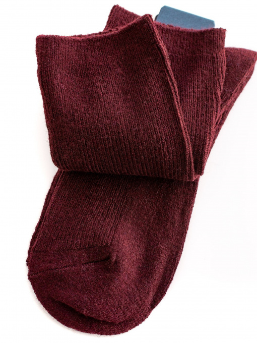 Шкарпетки та гольфи ISSA Plus модель NS-167_burgundy Фото