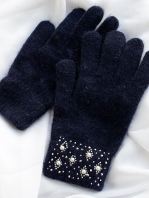 Рукавиці та рукавички ISSA Plus модель PE-14_darkblue Фото