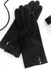 Перчатки и варежки ISSA Plus модель PE-16_black Фото