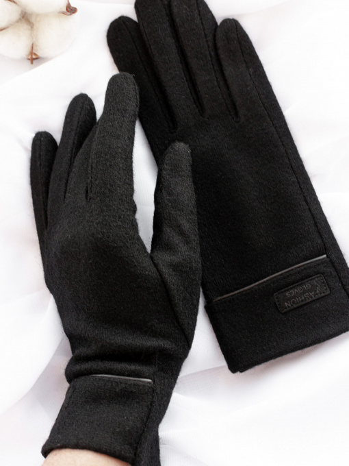 Рукавиці та рукавички ISSA Plus модель PE-17_black Фото