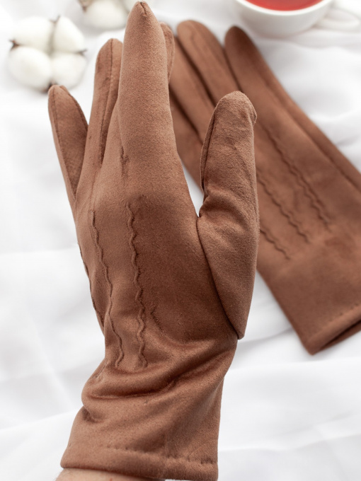 Рукавиці та рукавички ISSA Plus модель PE-19_brown Фото