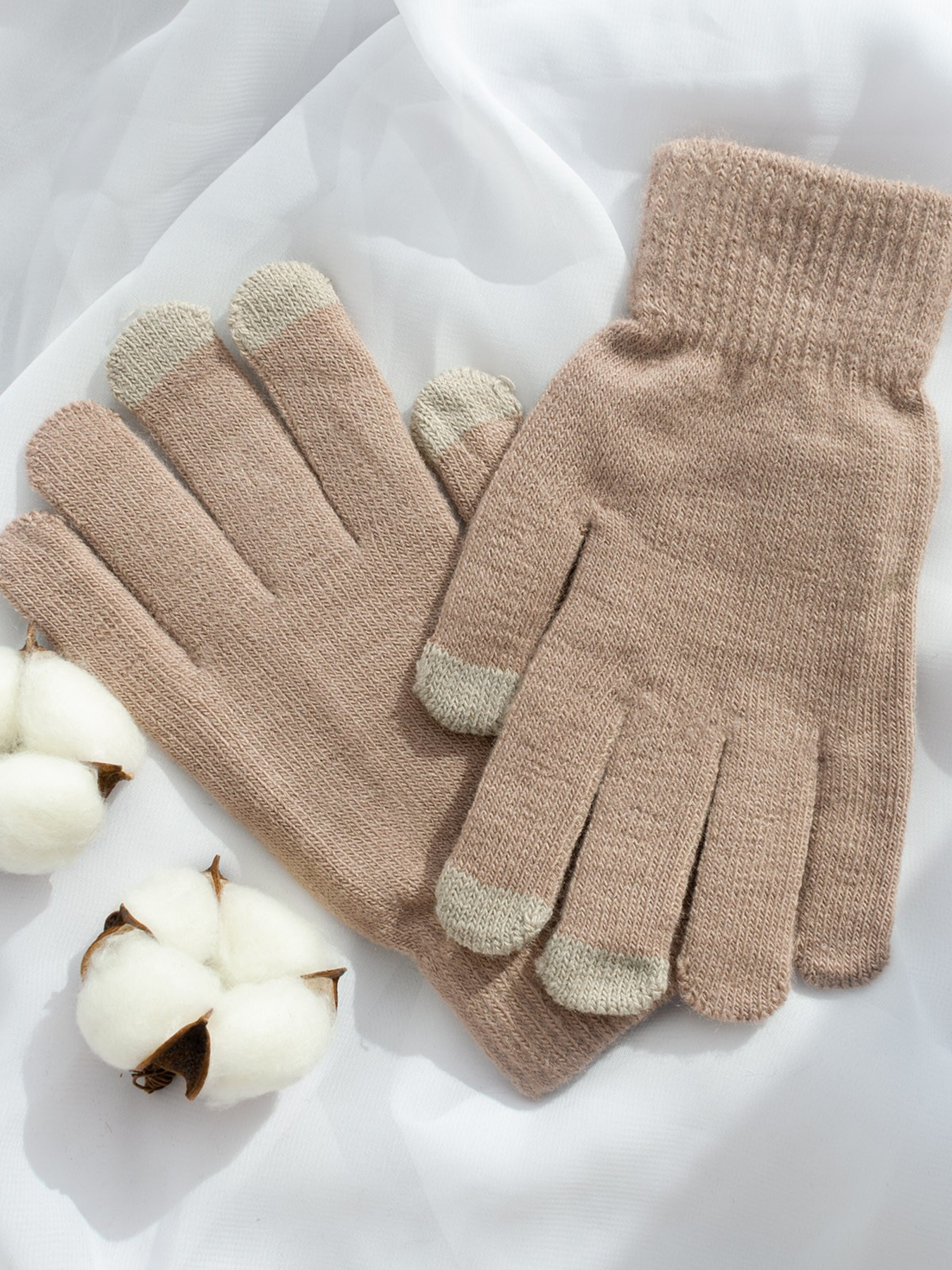Перчатки и варежки ISSA Plus модель PE-21_beige Фото