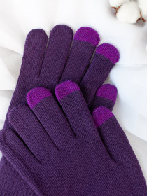 Перчатки и варежки ISSA Plus модель PE-21_purple Фото