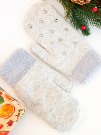 Перчатки и варежки ISSA Plus модель PE-24_grey Фото