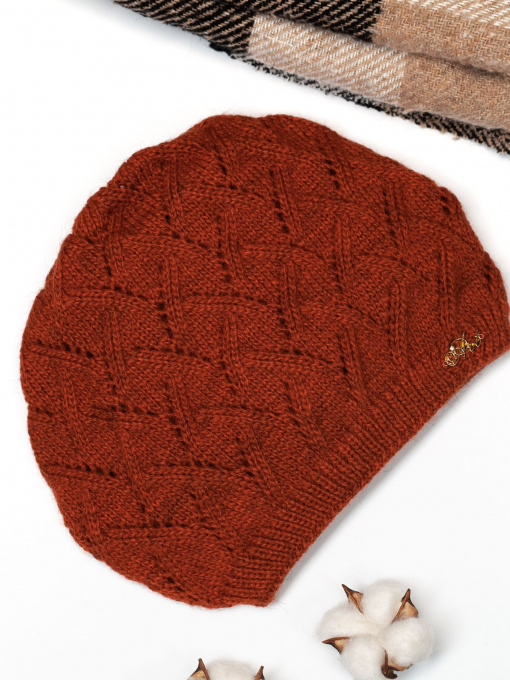 Шапки и кепки ISSA Plus модель SH-14_terracotta Фото