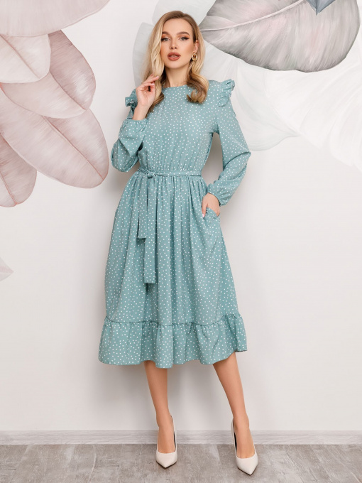 Сукні ISSA Plus модель 12198_mint Фото