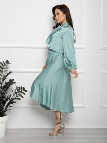 Платья ISSA Plus модель 12380_turquoise Фото