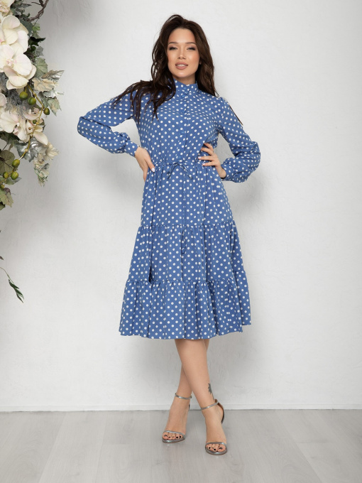 Платья ISSA Plus модель 12569_lightblue Фото