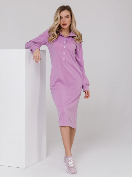 Сукні ISSA Plus модель 12511_lilac Фото