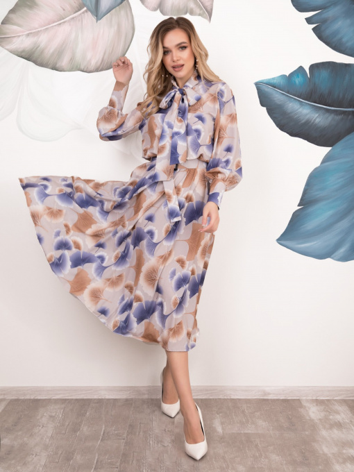 Сукні ISSA Plus модель 12542_multicolor Фото